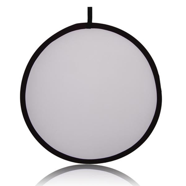 HKM-052051 80cm 5-in-1 Collapsible Light Reflector Panel for Photography, Silver, Gold, White, Black, Translucent Surfaces