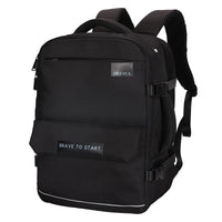 HKM-052051 Waterproof Nylon Laptop Backpack with USB Charging Port and Large Capacity for Students