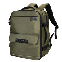 HKM-052051 Waterproof Nylon Laptop Backpack with USB Charging Port and Large Capacity for Students