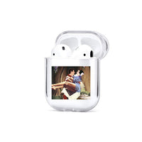 HKM-052179 Transparent Painted Earphone Sleeve with Cartoon Designs and Camouflage Patterns