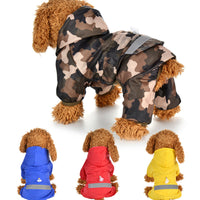 HKM-0521917 Durable Waterproof Pet Poncho with Pocket for All Weather Conditions