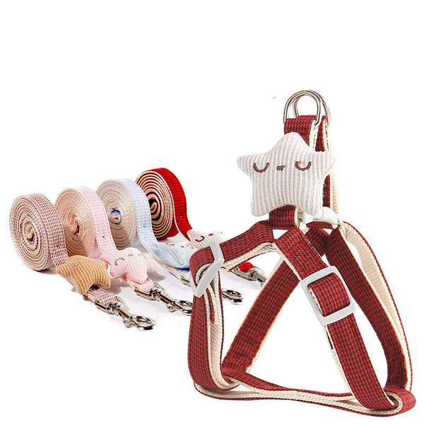 HKM-0523325 Adjustable Pet Leash for Dogs - Available in Sizes Small, Medium, and Large, Multiple Colors