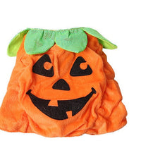 HKM-0523709 Pumpkin Costume Set for Pets with Adjustable Hat and Dress for Halloween