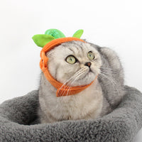 HKM-0523709 Pumpkin Costume Set for Pets with Adjustable Hat and Dress for Halloween