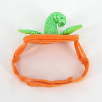 HKM-0523709 Pumpkin Costume Set for Pets with Adjustable Hat and Dress for Halloween