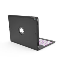 HKM-052499 Backlit Bluetooth Keyboard Case for iPad Pro 10.5 - Slim Aluminium Alloy Design with Adjustable LED Lights