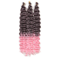 HKM-052563 22 Inch Deep Twist Water Wave Wig in Various Colors for Women
