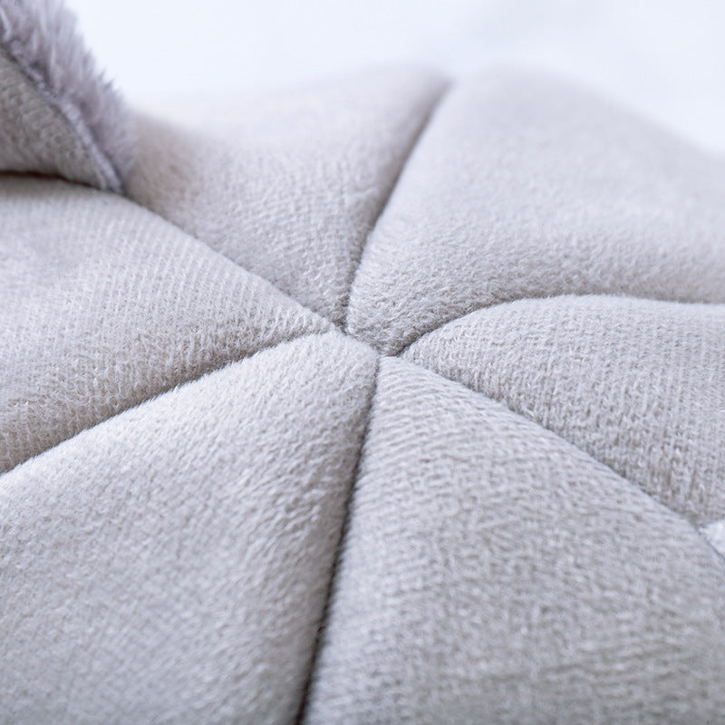 HKM-0529341 Cozy Semi-Enclosed Pet Nest with Soft Plush and Cushioning Materials