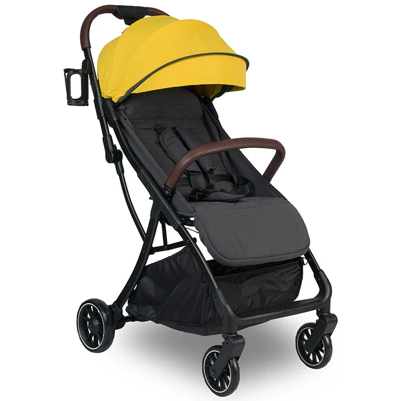 HKM-053011 Compact Travel Stroller with Automatic Fold for Easy Overhead Storage