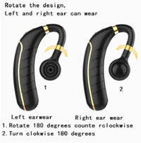 HKM-053011 Wireless Bluetooth Headset with Long Standby, Stereo Sound, Voice Control, and Dual Ear Connectivity