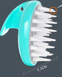 HKM-0530877 Comfortable Silicone Pet Bath Brush for Dog and Puppy Grooming and Massage