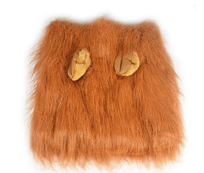 HKM-0531133 Lion Mane Costume Wig for Large Dogs - Fits Head Circumference Up to 74cm