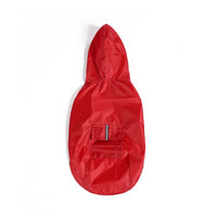 HKM-0533437 Reflective Windproof Hooded Raincoat for Large Dogs in Multiple Colors