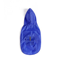 HKM-0533437 Reflective Windproof Hooded Raincoat for Large Dogs in Multiple Colors