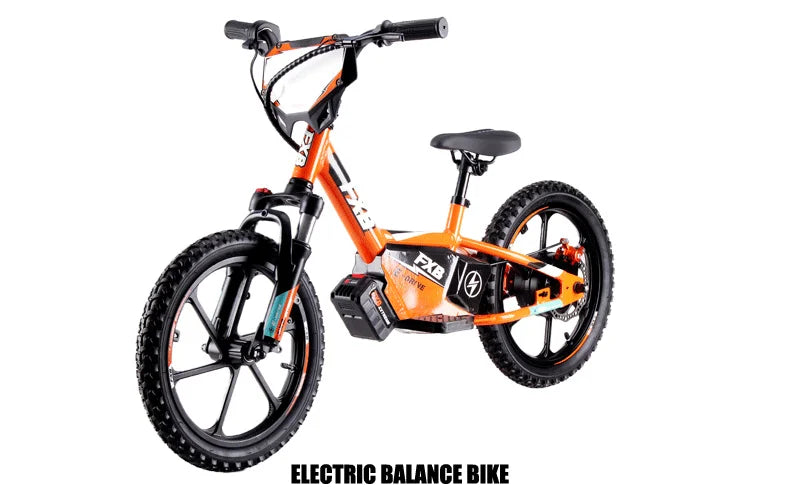HKM-053395 250W Electric Balance Bike for Kids - 12" Wheel, Aluminum Frame, 36V Battery Capacity