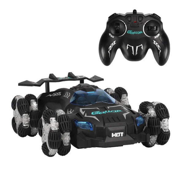 HKM-053395 High-Speed 2.4G Remote Control Drift Car with Lights and Spray Effects for Kids