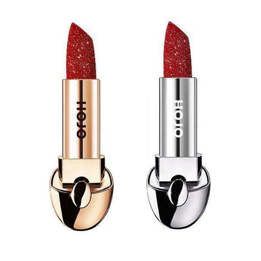 HKM-053395 Magnetic Buckle Lipstick in Ox Blood - Nourishing, Moisturizing Formula for All Skin Types