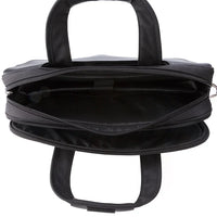 HKM-053523 Multi-Compartment Waterproof Laptop Messenger Bag with PU Trim