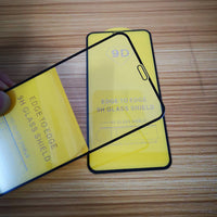 HKM-053523 Tempered Glass Screen Protector for Mobile Phones - Anti-Scratch, Black, Simple Style