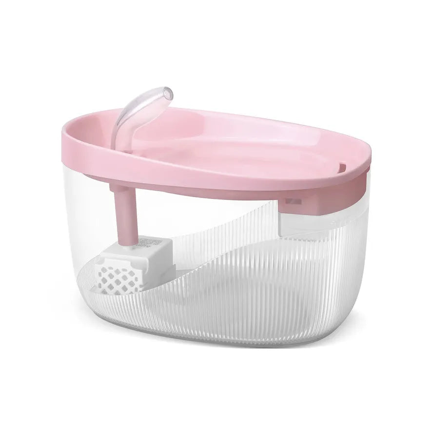 HKM-053587 Quiet Multi-Layer Filtration Pet Drinking Fountain for Cats and Dogs