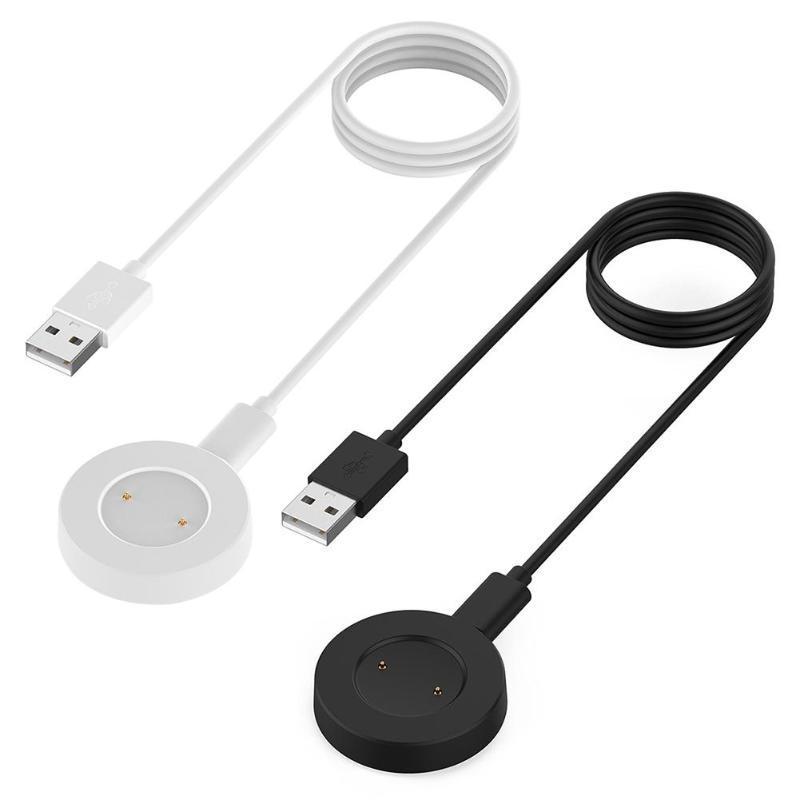 HKM-053651 Smart Watch Charging Cable for Huawei GT/GT2/Magic/Dream - TPE Soft Thread, Available in Black and White