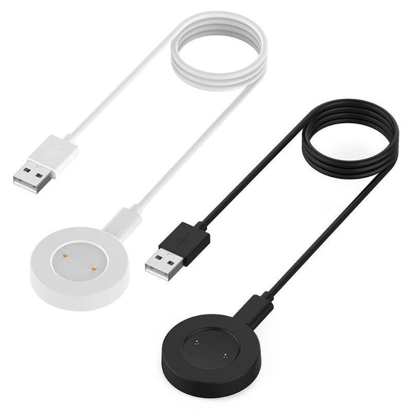 HKM-053651 Smart Watch Charging Cable for Huawei GT/GT2/Magic/Dream - TPE Soft Thread, Available in Black and White