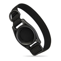 HKM-0537021 Anti-Loss Alarm Pet Collar - Casual Monochrome Design in Blue, Pink, or Black, 20cm-30cm Adjustable Polyester