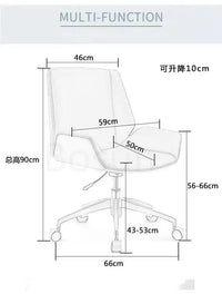 HKM-053843 Elegant Wooden Conference Chair with Black Walnut Plywood and Leather Upholstery
