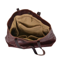 HKM-054035 Custom Vintage Genuine Leather Tote Bag for All Seasons