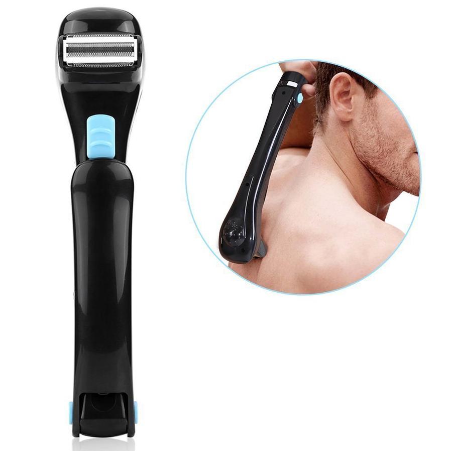 HKM-054035 Rechargeable Electric Shaver with Foldable Long Handle for Easy Grooming