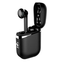 HKM-054035 Wireless Bluetooth Sports Headset with Stereo Sound, Battery Display, and Multi-Point Connection - Black