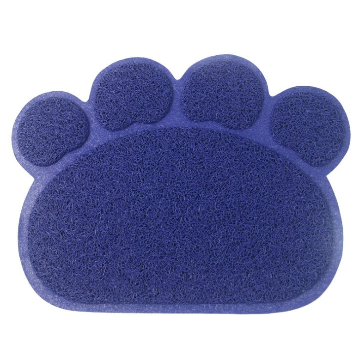 HKM-0542653 Claw-Shaped PVC Cat Litter Mat - Rectangular Design, 30x40cm, 300g
