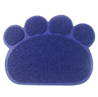 HKM-0542653 Claw-Shaped PVC Cat Litter Mat - Rectangular Design, 30x40cm, 300g