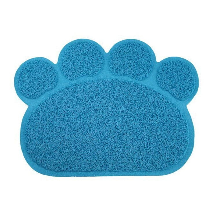 HKM-0542653 Claw-Shaped PVC Cat Litter Mat - Rectangular Design, 30x40cm, 300g