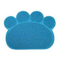 HKM-0542653 Claw-Shaped PVC Cat Litter Mat - Rectangular Design, 30x40cm, 300g