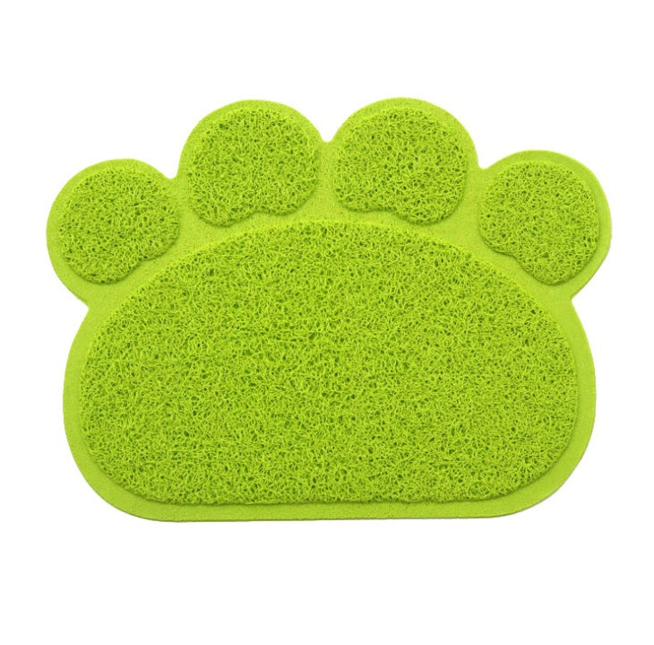 HKM-0542653 Claw-Shaped PVC Cat Litter Mat - Rectangular Design, 30x40cm, 300g