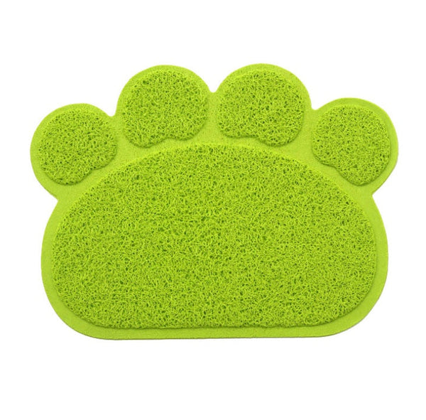HKM-0542653 Claw-Shaped PVC Cat Litter Mat - Rectangular Design, 30x40cm, 300g