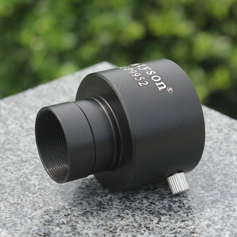 HKM-054355 0.965 Inch Astronomical Telescope Accessory - Aluminum Alloy Interface, Black Finish