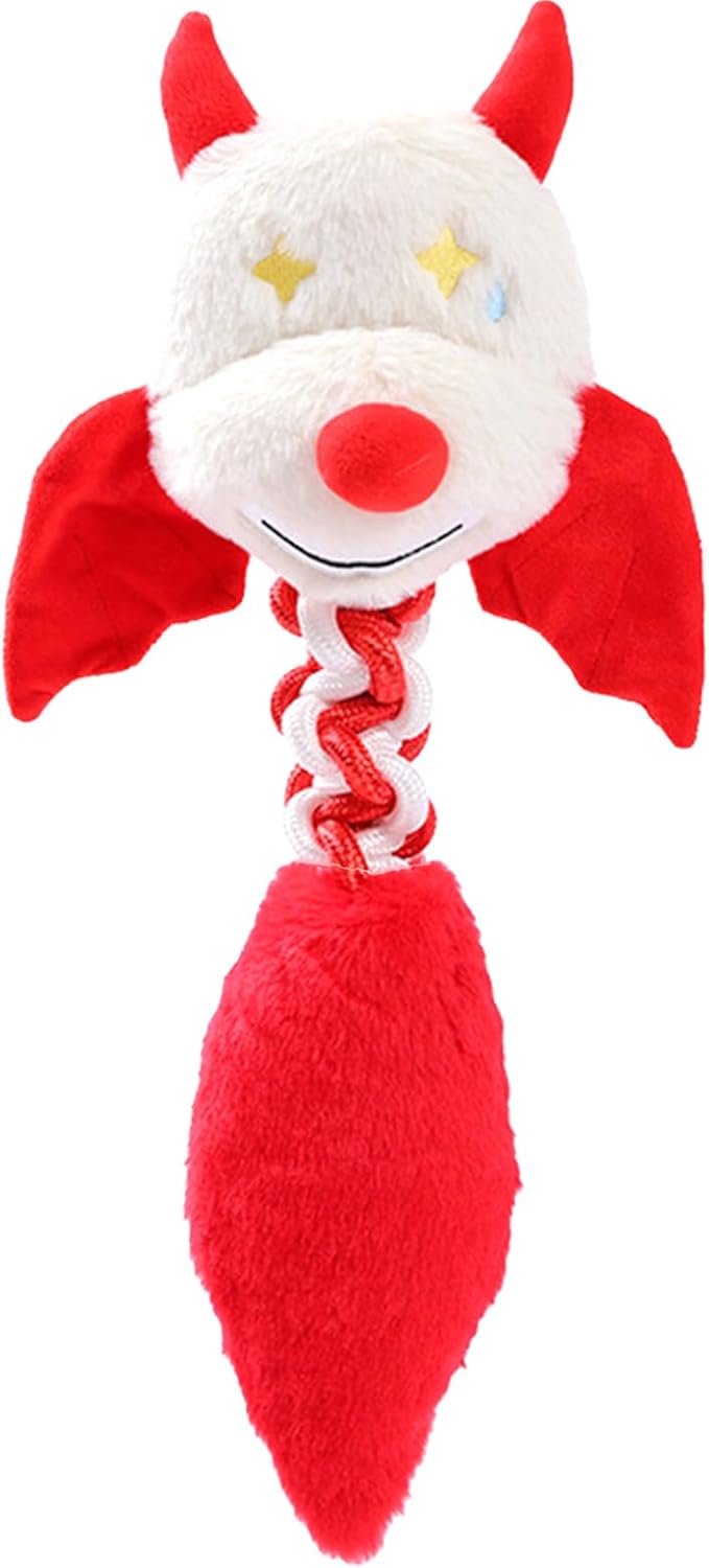 HKM-0544061 Plush Squeaky Dog and Cat Toy for Large and Small Pets, Interactive and Chew Resistant, Machine Washable