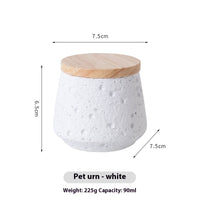 HKM-0544445 Mini Pet Cinerary Casket for Ashes with Hair and Teeth Keepsake Tank