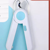 HKM-0544573 Bright LED Light Cat Nail Clippers with Wide Blade for Safe Nail Trimming