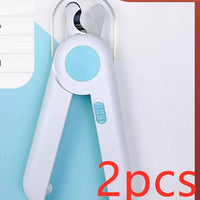 HKM-0544573 Bright LED Light Cat Nail Clippers with Wide Blade for Safe Nail Trimming