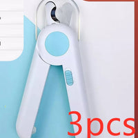 HKM-0544573 Bright LED Light Cat Nail Clippers with Wide Blade for Safe Nail Trimming