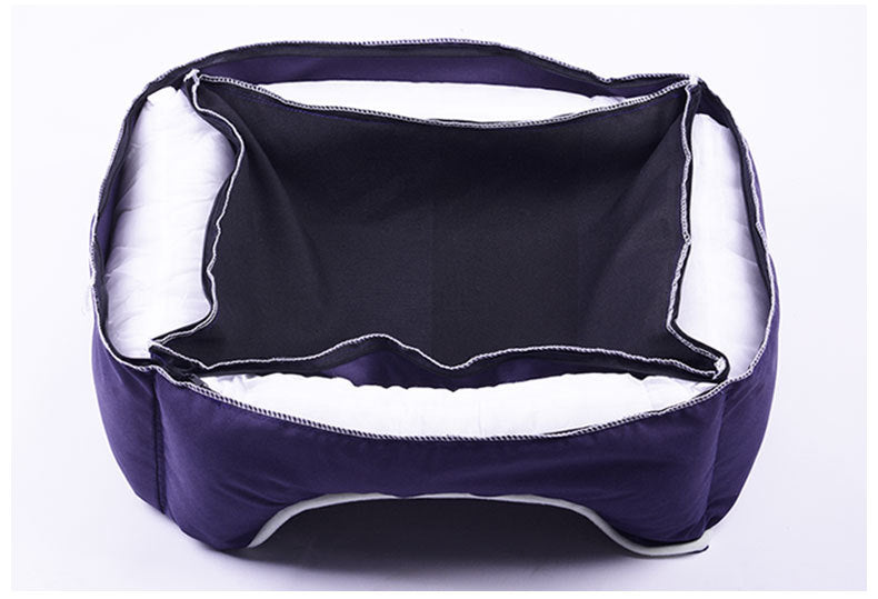 HKM-0546621 Washable Removable Pet Nest in Cloth - Rudder, Anchor, Compass Designs