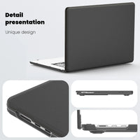HKM-054675 Gray PU Kickstand Cover for MacBook Air 15 inch (2023/2024) Model M2 A2941 / M3 A3114