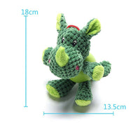 HKM-0548029 Squeaky Plush Monkey Dog Toy - Soft, Durable Chew Toy for Small to Medium Dogs, Ideal for Indoor and Outdoor Play