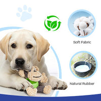 HKM-0548029 Squeaky Plush Monkey Dog Toy - Soft, Durable Chew Toy for Small to Medium Dogs, Ideal for Indoor and Outdoor Play