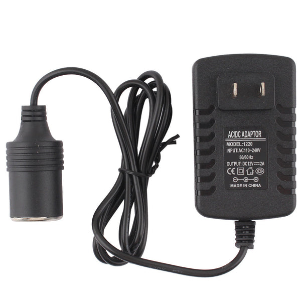 HKM-054803 220V to 12V DC Car Cigarette Lighter Adapter - Input: 100-240V, Output: 10A/8A/6A/5A, Max 120W