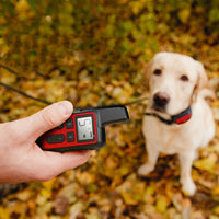 HKM-0548541 Remote Dog Trainer with Vibration, Tone, and Shock Functions, 500m Range, Rechargeable Battery