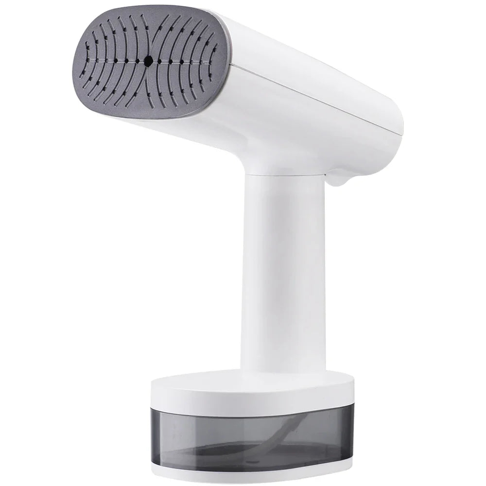 HKM-054867 Portable 1500W Clothes Steamer with 370ml Capacity and External Water Bottle